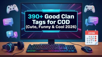 390+ Good Clan Tags for COD with cute, funny, and cool Call of Duty tag ideas for 2026