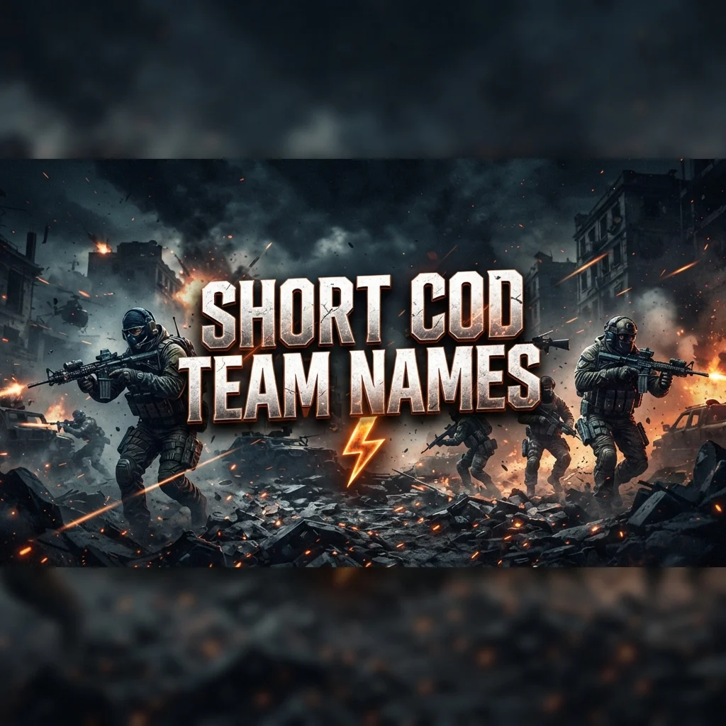 Short COD team names with cool, catchy, and unique Call of Duty ideas