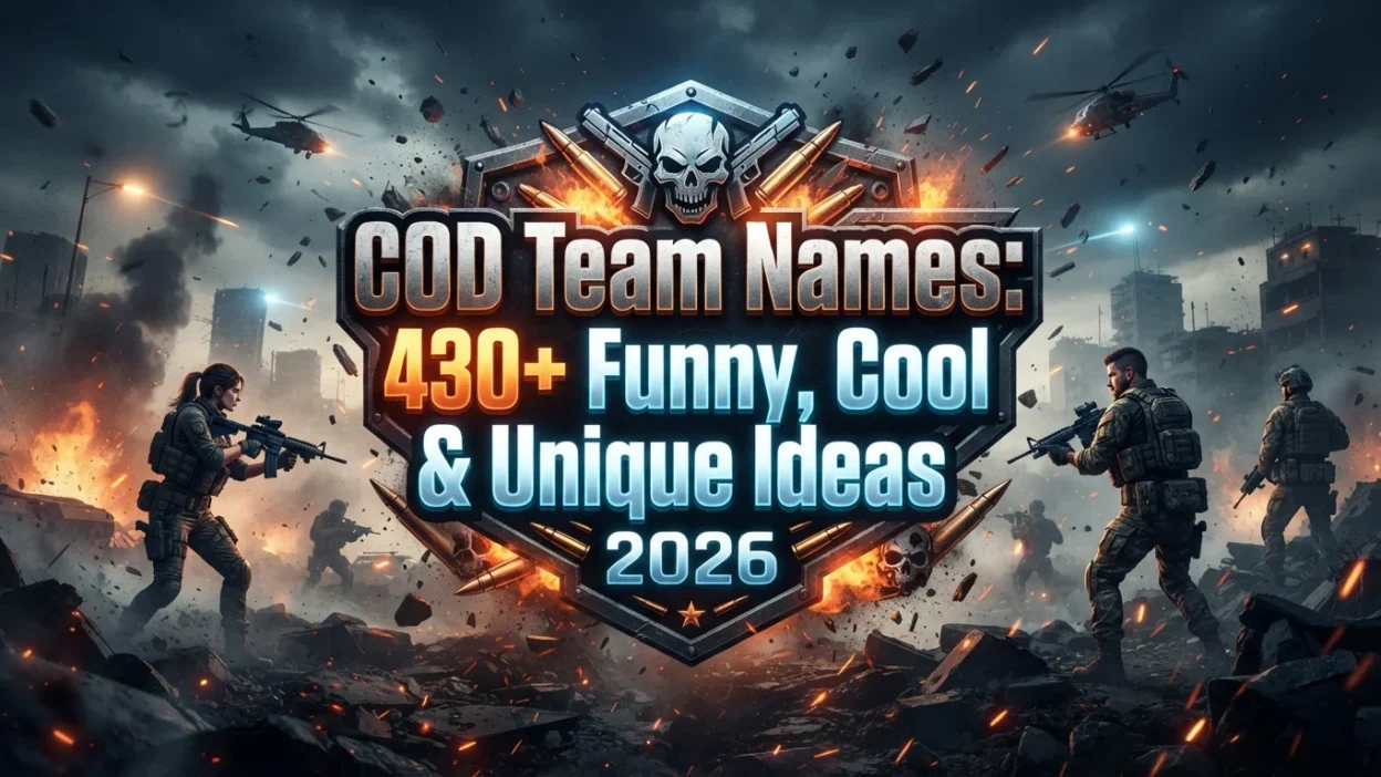 430+ COD team names with funny, cool, unique, and creative ideas for 2026