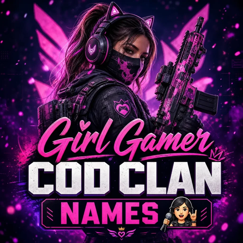Girl Gamer Cod Clan Names π©βπ€