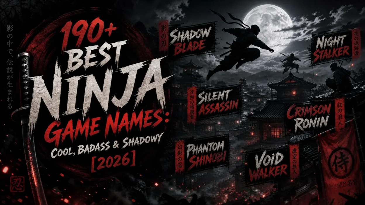 Ninja Game Names