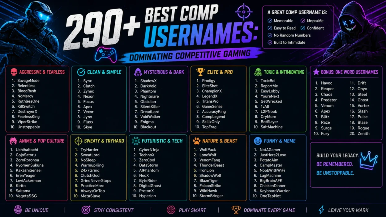 Comp Usernames