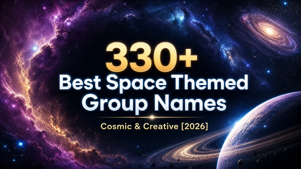Space Themed Group Names