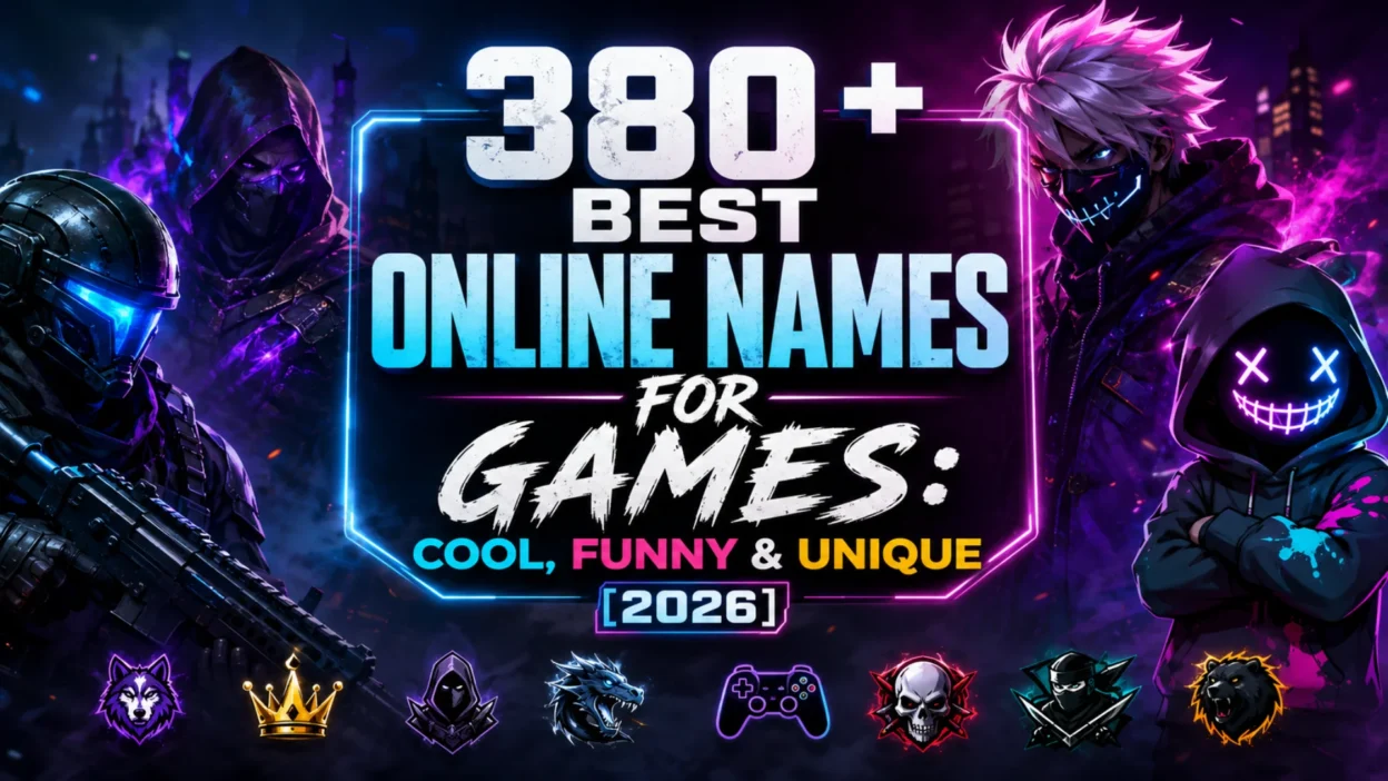Online Names for Games