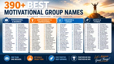 Motivational Group Names