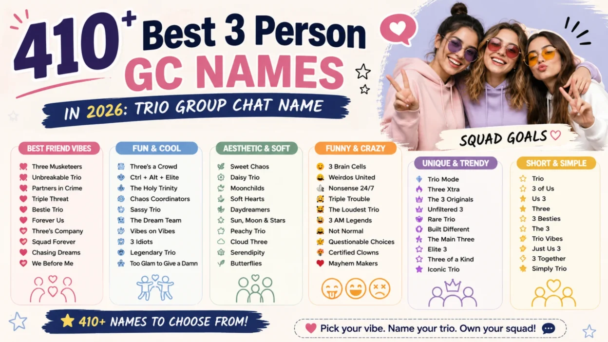 3 Person GC Names