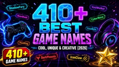 Good Game Names