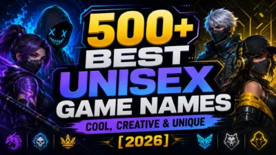 Unisex Game Names