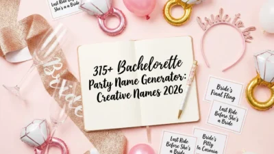 Bachelorette Party Name Generator