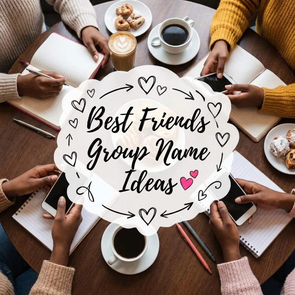 💕 Best Friends Group Name Ideas