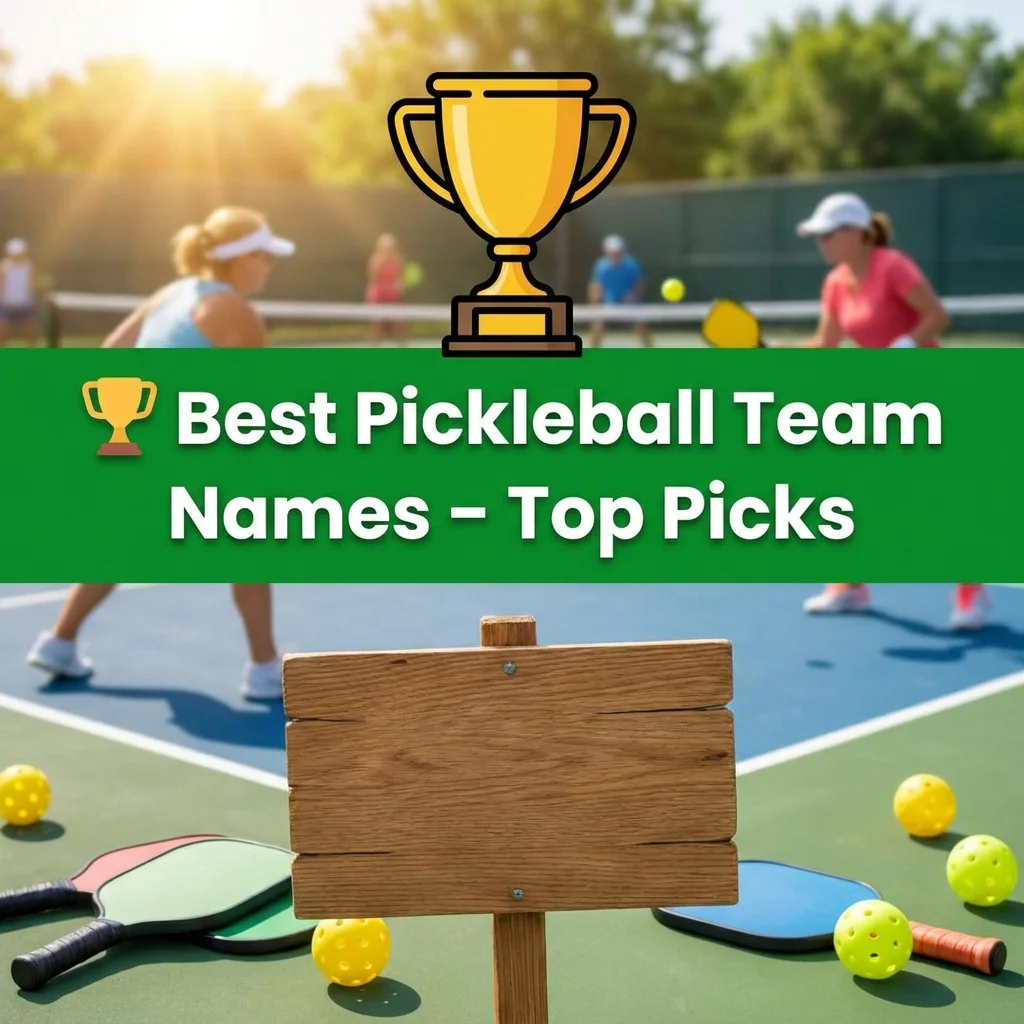 🏆 Best Pickleball Team Names – Top Picks