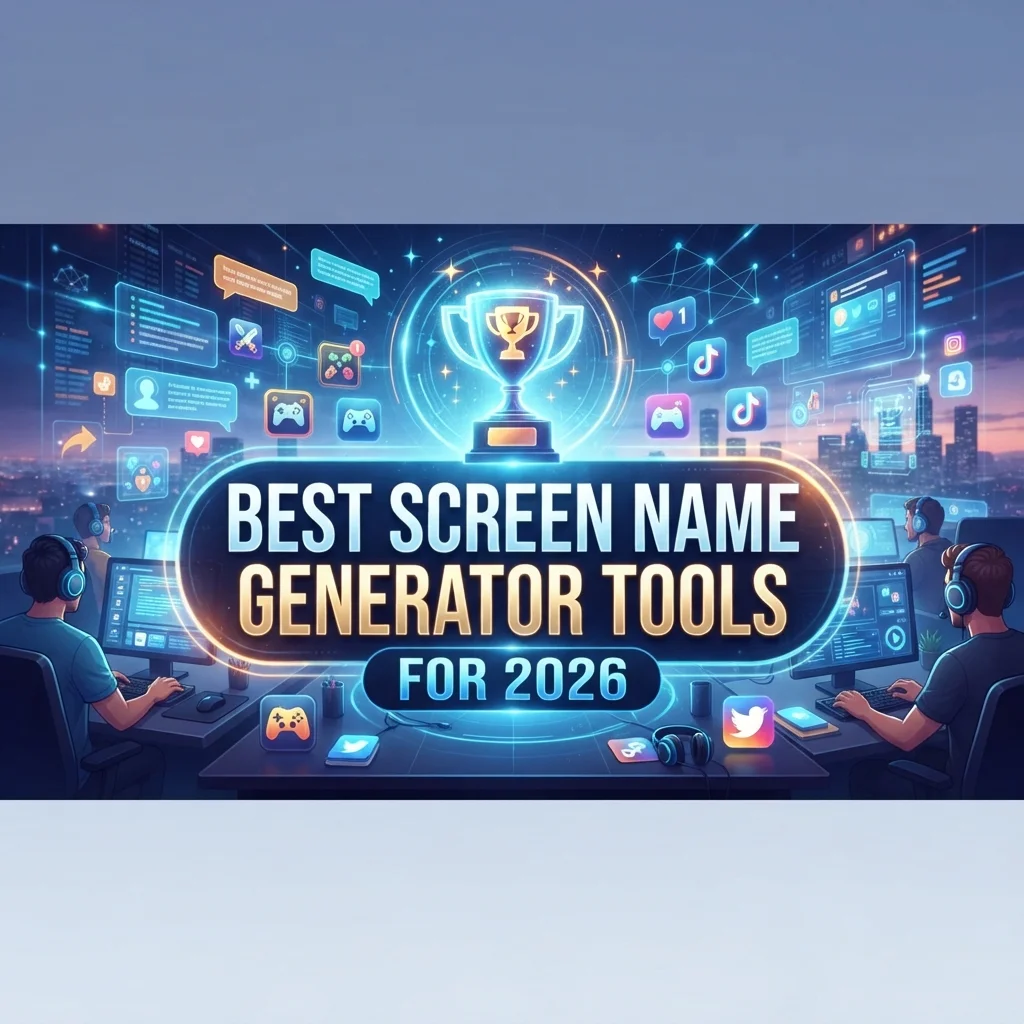 🏆 Best Screen Name Generator Tools for 2026