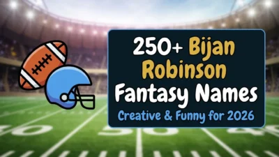 Bijan Robinson Fantasy Names