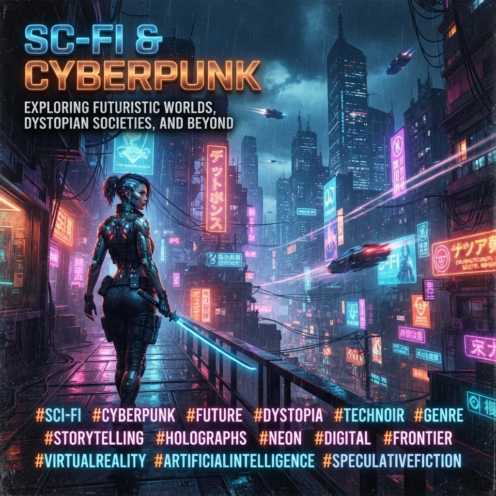 ๐ Sci-Fi & Cyberpunk Tags