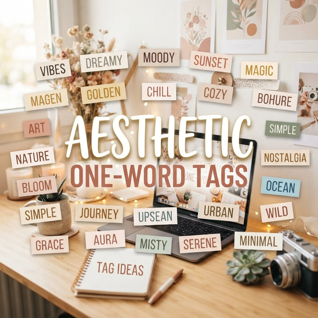 ๐จ Aesthetic One-Word Tags