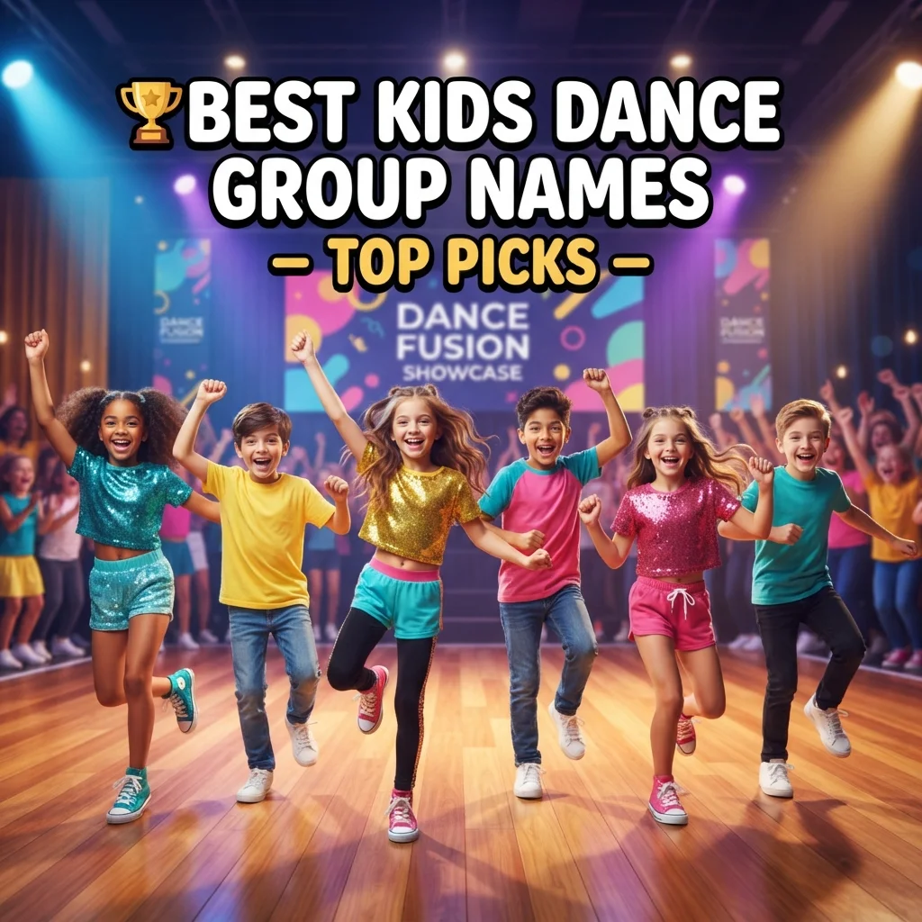 π Best Kids Dance Group Names β Top Picks