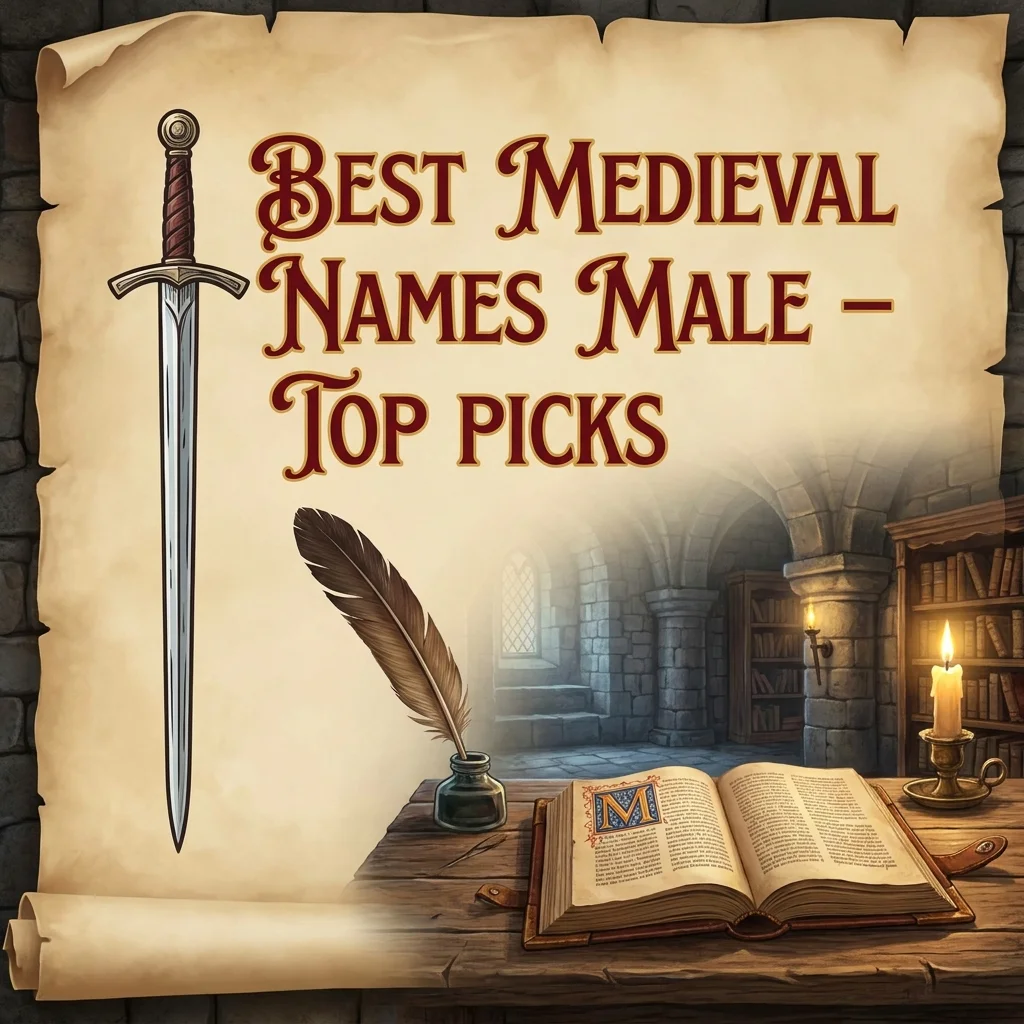 🗡️ Best Medieval Names Male – Top Picks