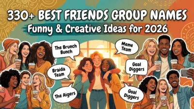 Friends Group Names