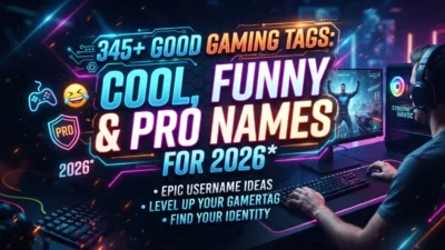 Good Gaming Tags