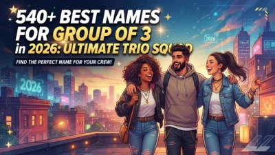 name for group of 3