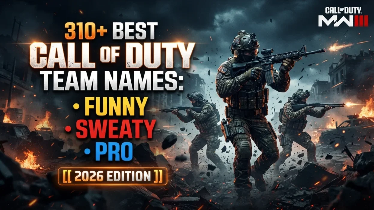 Call of Duty Team Names