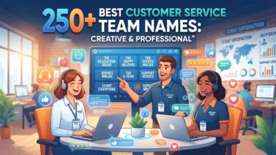 Customer Service Team Names