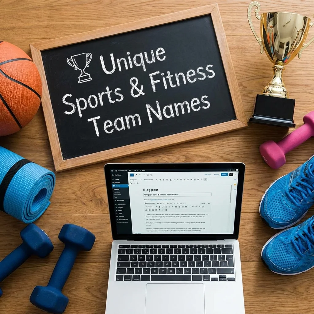 ๐ Unique Sports & Fitness Team Names