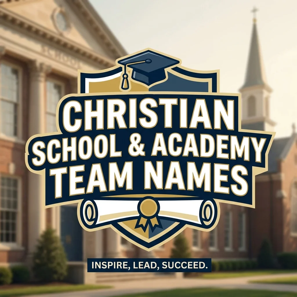 🎓 Christian School & Academy Team Names