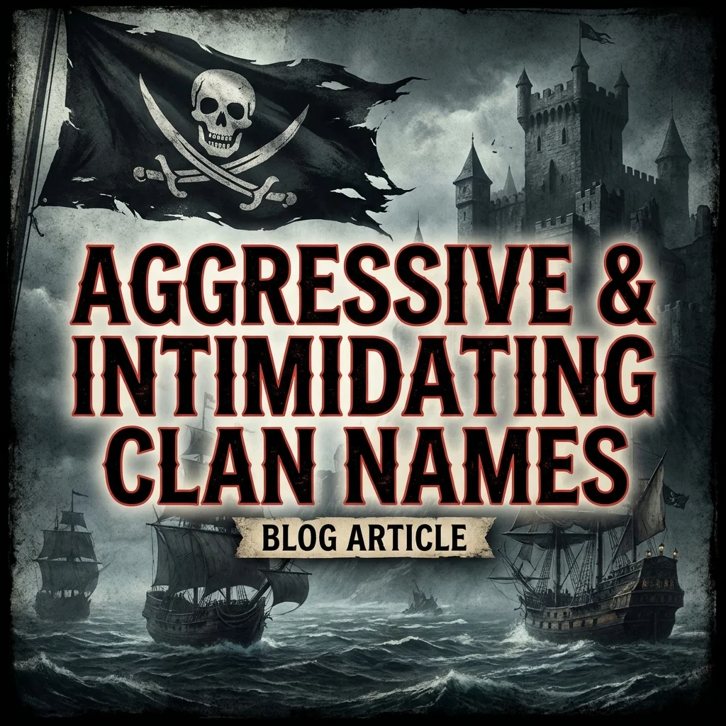 🏴‍☠️ Aggressive & Intimidating Clan Names