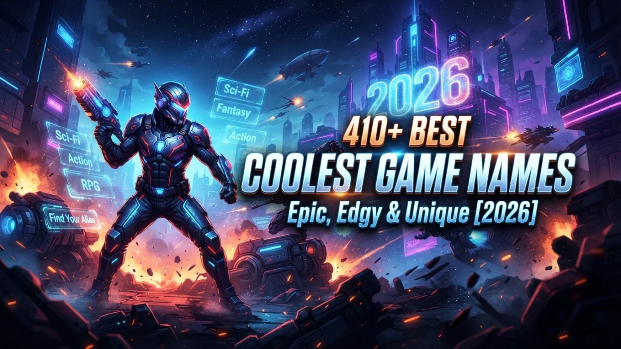 Coolest Game Names