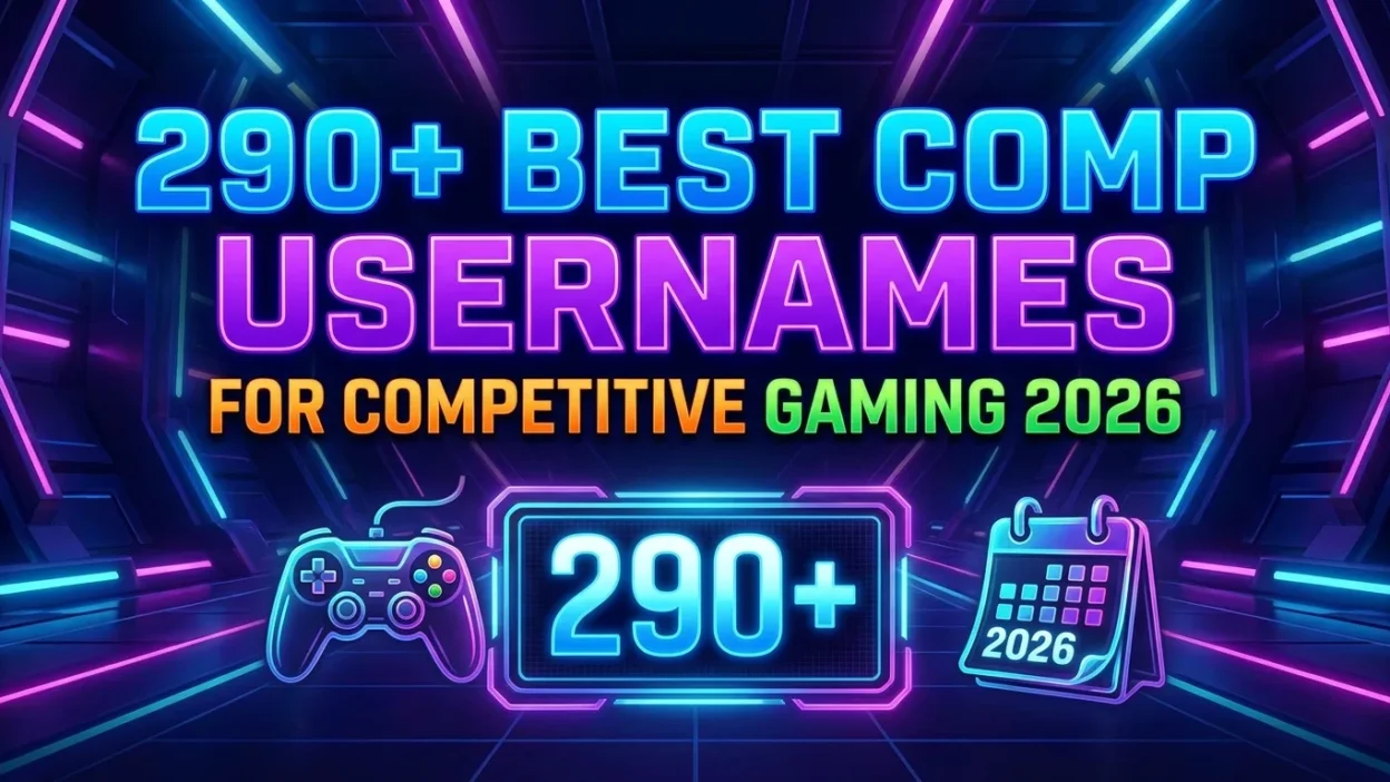290+ best comp usernames for competitive gaming in 2026