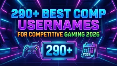 290+ best comp usernames for competitive gaming in 2026