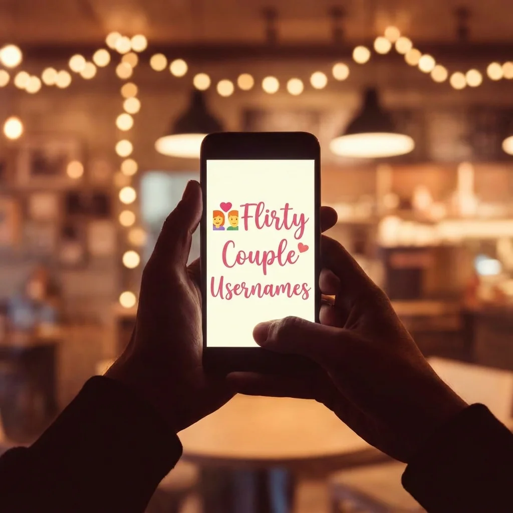 Flirty couple usernames with cute, romantic, and playful ideas for partners