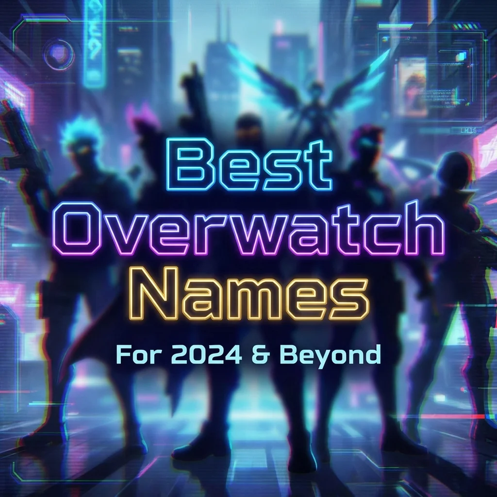 Best Overwatch names featuring cool, unique, funny, and memorable gaming name ideas