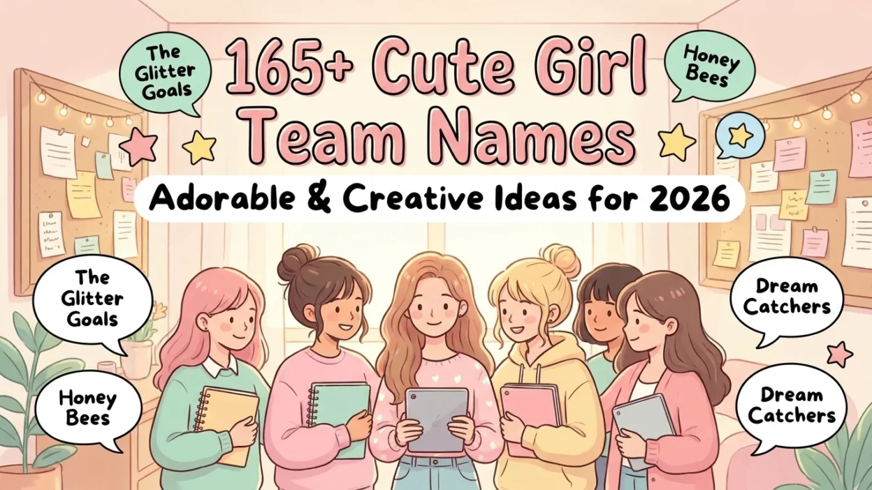 Cute Girl Team Names
