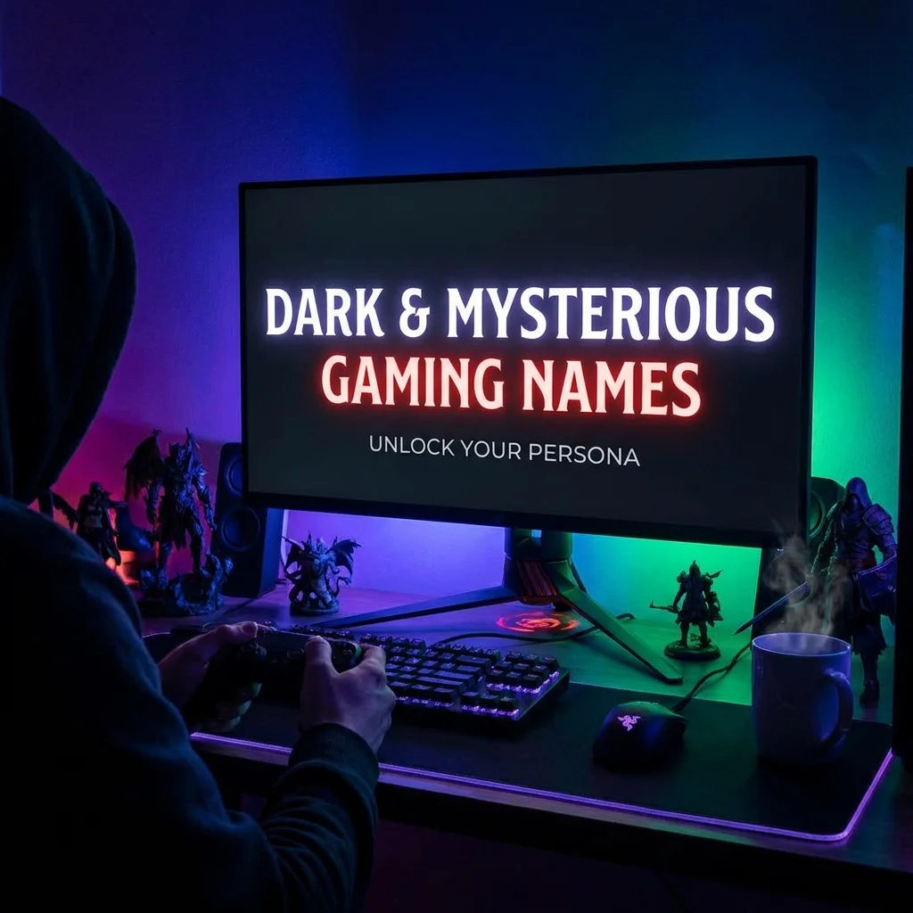 ๐ Dark & Mysterious Gaming Names