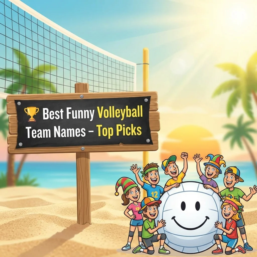 π Best Funny Volleyball Team Names β Top Picks