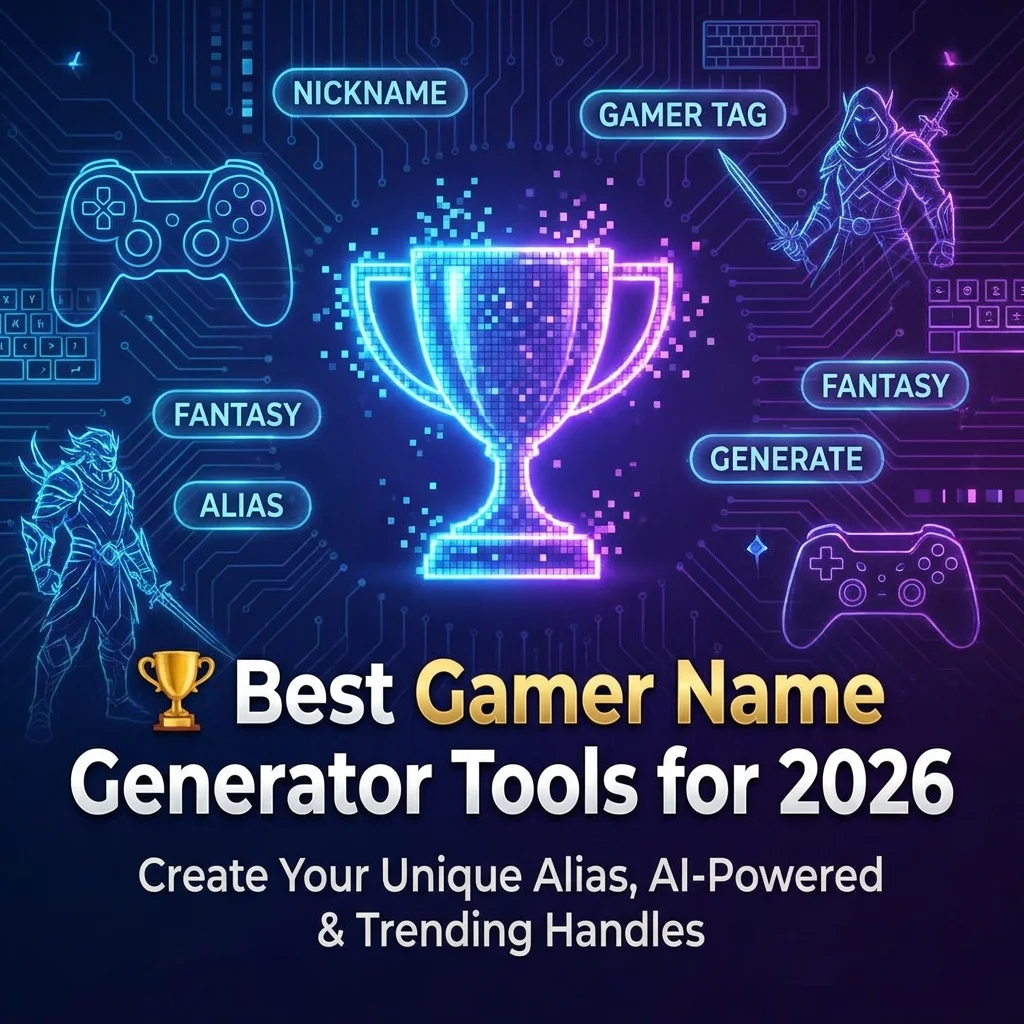 🏆 Best Gamer Name Generator Tools for 2026