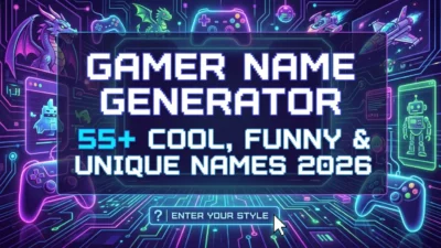 Gamer Name Generator
