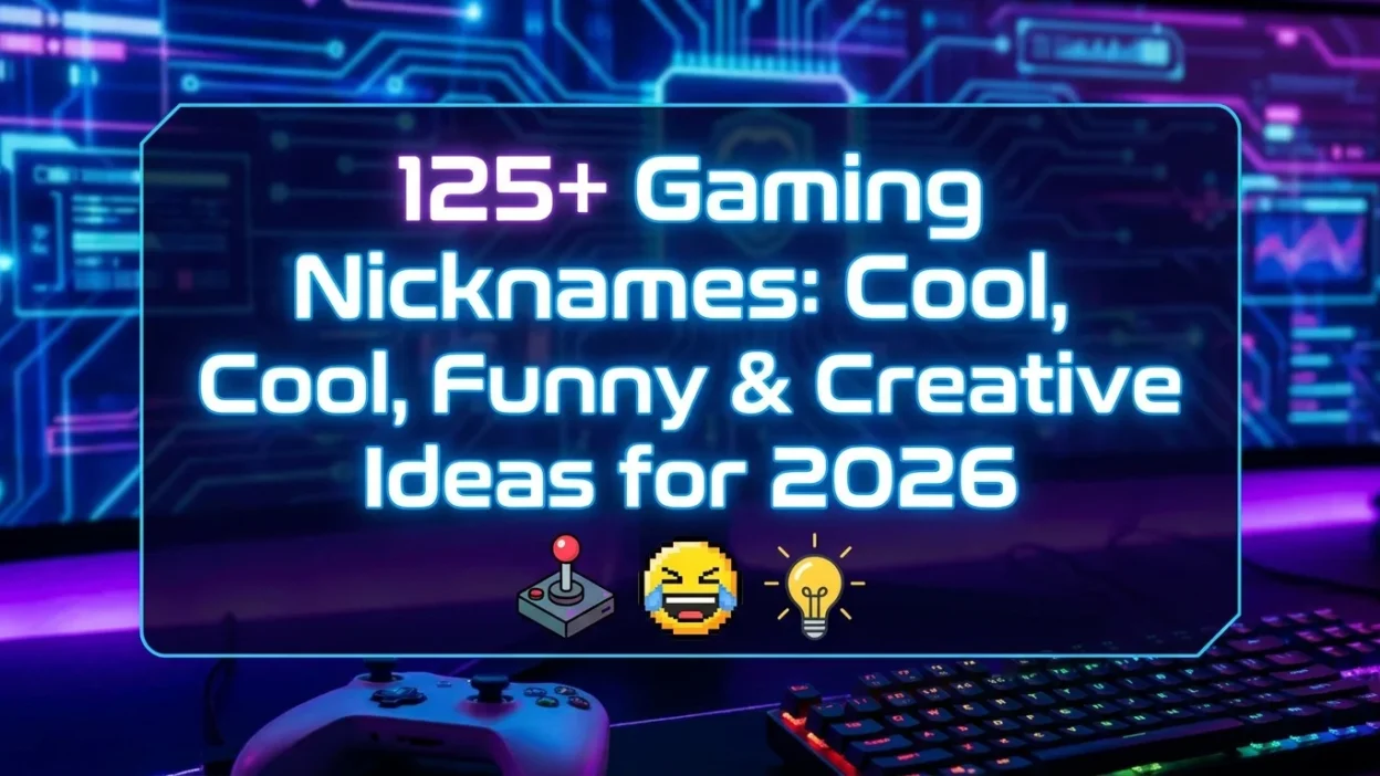gaming nicknames