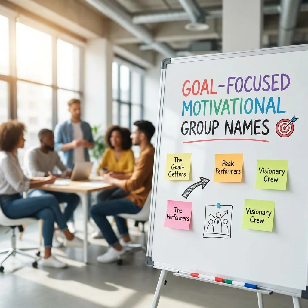 Goal-Focused Motivational Group Names 🎯
