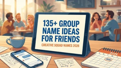 Group Name Ideas for Friends