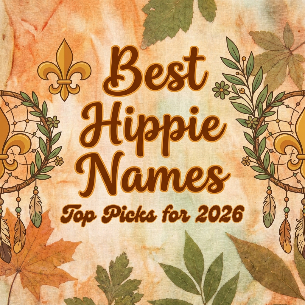 🌿 Best Hippie Names – Top Picks for 2026