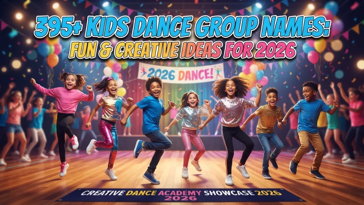 Kids Dance Group Names