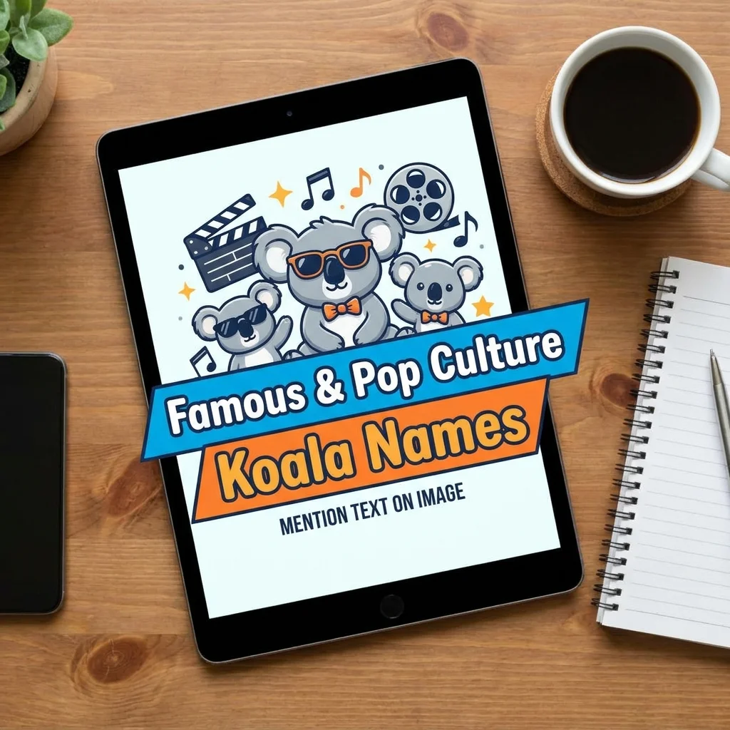 🎬 Famous & Pop Culture Koala Names