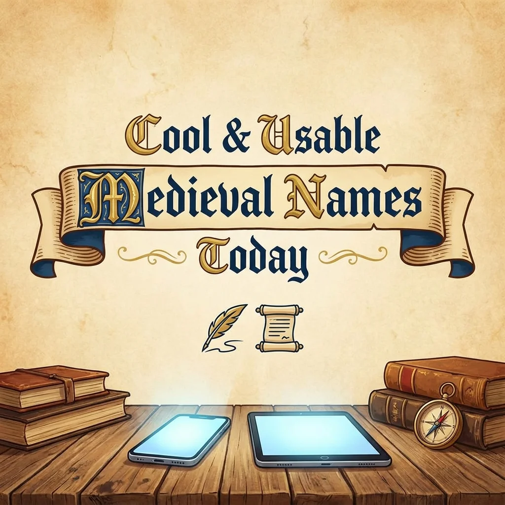⚜️ Cool & Usable Medieval Names Today
