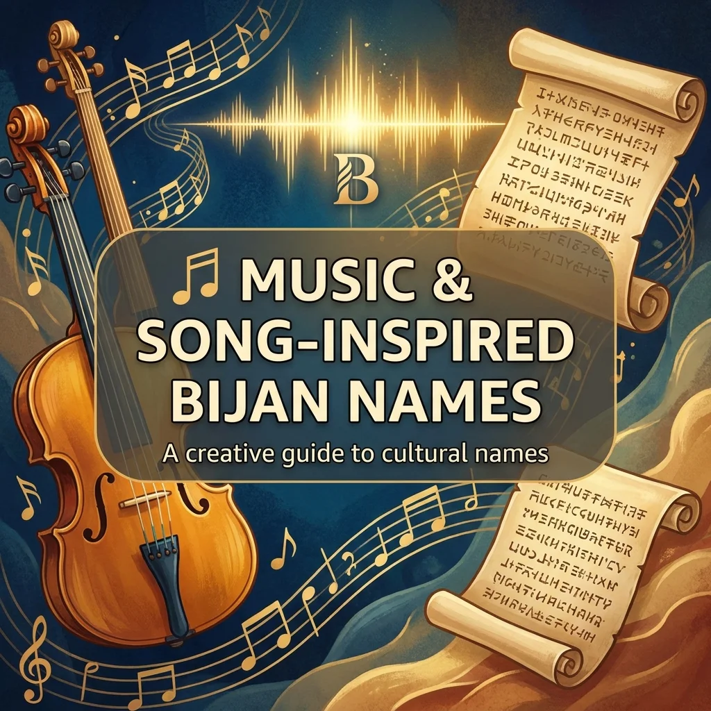 🎵 Music & Song-Inspired Bijan Names