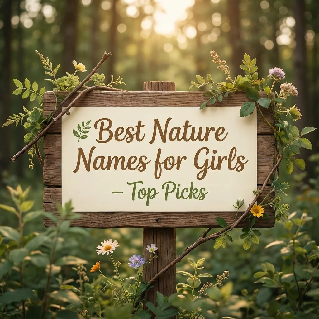 🌿 Best Nature Names for Girls – Top Picks