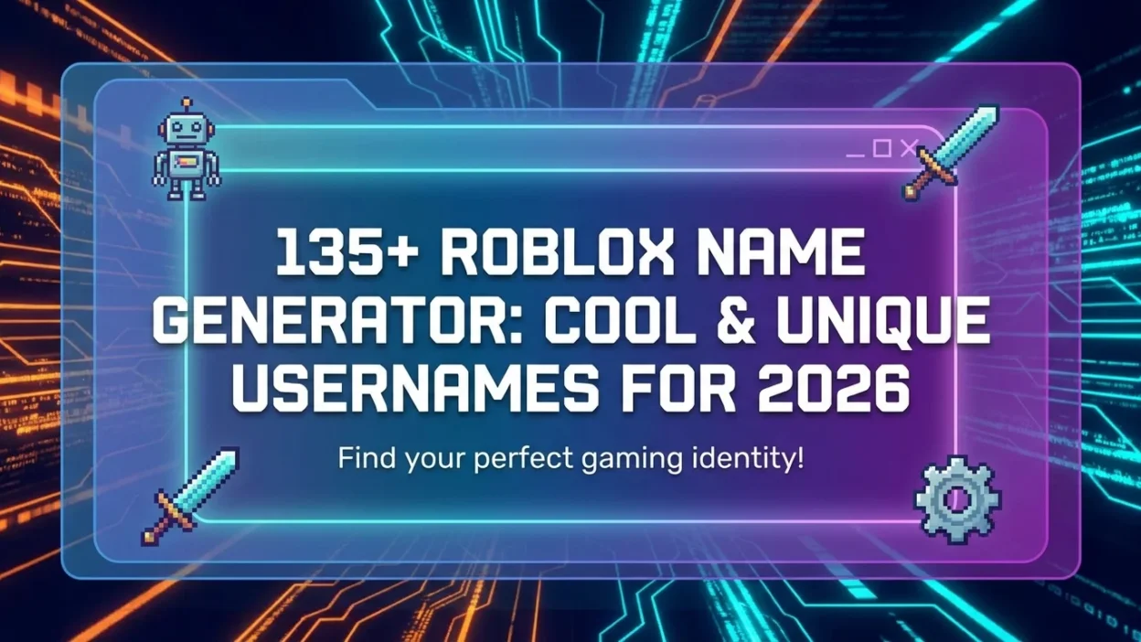Roblox name generator