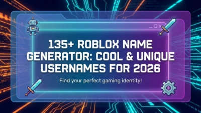 Roblox name generator